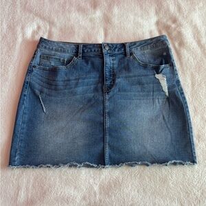 Marc Jacob’s New York Jeans Light blue Denim Mini Skirt